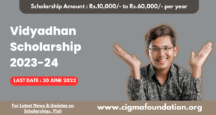 Vidyadhan Scholarship