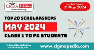 Latest Scholarships May 2024 - CIGMA Pedia