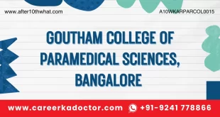 Goutham College of Paramedical Sciences Bangalore