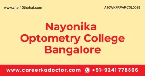 Nayonika Optometry College Bangalore