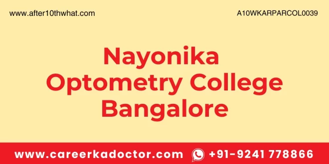 Nayonika Optometry College Bangalore