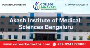 Akash Institute of Medical Sciences & Research Center Paramedical Akkipet Bangalore