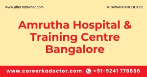 Amrutha Hospital & Training Centre Bangalore