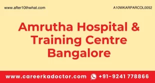 Amrutha Hospital & Training Centre Bangalore