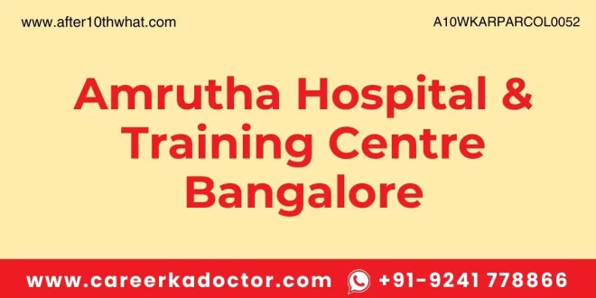 Amrutha Hospital & Training Centre Bangalore