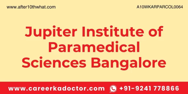 Jupiter Institute of Paramedical Sciences Bangalore