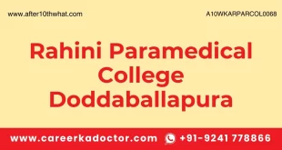 Rahini Paramedical College Doddaballapura