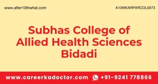 Subhas College of Allied Health Sciences Bidadi