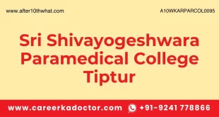 Sri Shivayogeshwara Paramedical College Tiptur