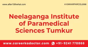 Neelaganga Institute of Paramedical Sciences Tumkur