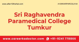 Sri Raghavendra Paramedical College Tumkur