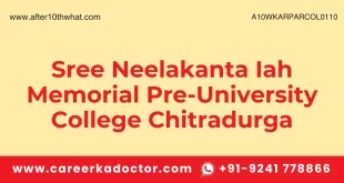 Sree Neelakanta Iah Memorial Pre-University College Chitradurga