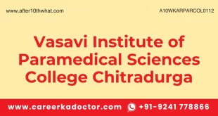 Vasavi Institute of Paramedical Sciences College Chitradurga