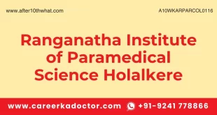 Ranganatha Institute of Paramedical Science Holalkere