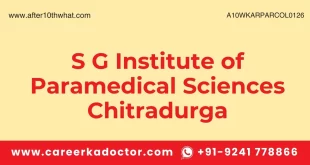 S G Institute of Paramedical Sciences Chitradurga