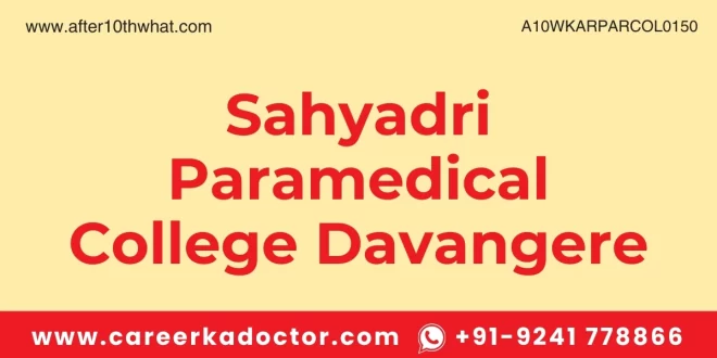 Sahyadri Paramedical College Davangere