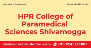 HPR College of Paramedical Sciences Shivamogga