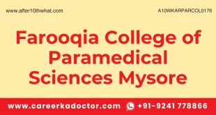 Farooqia College of Paramedical Sciences Mysore