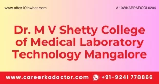 Dr. M V Shetty College of Medical Laboratory Technology Mangalore