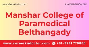 Manshar College of Paramedical Belthangady