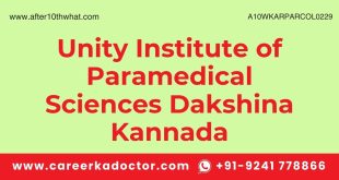 Unity Institute of Paramedical Sciences Dakshina Kannada