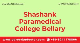 Shashank Paramedical College Bellary