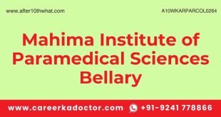 Mahima Institute of Paramedical Sciences Bellary