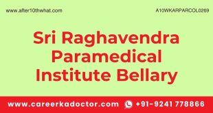 Sri Raghavendra Paramedical Institute Bellary