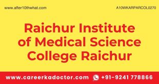 Raichur Institute of Medical Science College Raichur