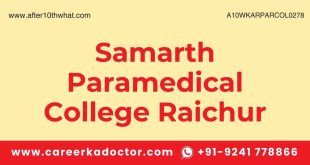 Samarth Paramedical College Raichur