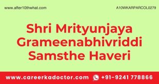 Shri Mrityunjaya Grameenabhivriddi Samsthe Haveri