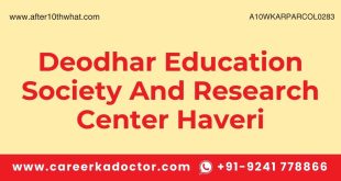 Deodhar Education Society And Research Center Haveri