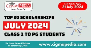 Scholarships for July 2024