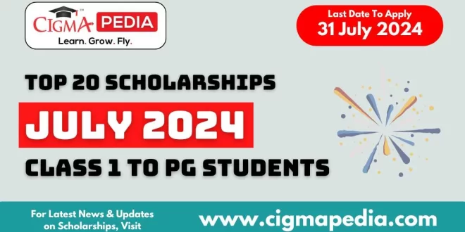 Scholarships for July 2024