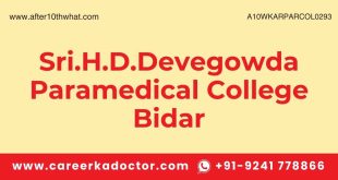 Sri.H.D.Devegowda Paramedical College Bidar