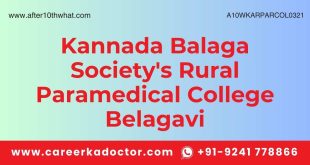 Kannada Balaga Society'S Rural Paramedical College Belagavi