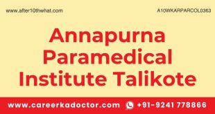 Annapurna Paramedical Institute Talikote