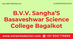 B.V.V. Sangha’S Basaveshwar Science College Bagalkot