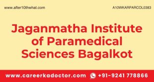 Jaganmatha Institute of Paramedical Sciences Bagalkot