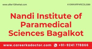 Nandi Institute of Paramedical Sciences Bagalkot