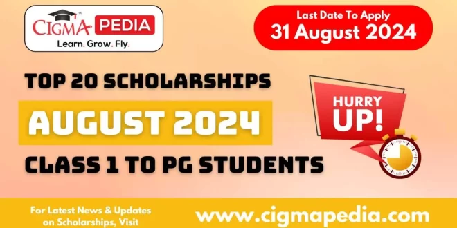 Latest Scholarships August 2024