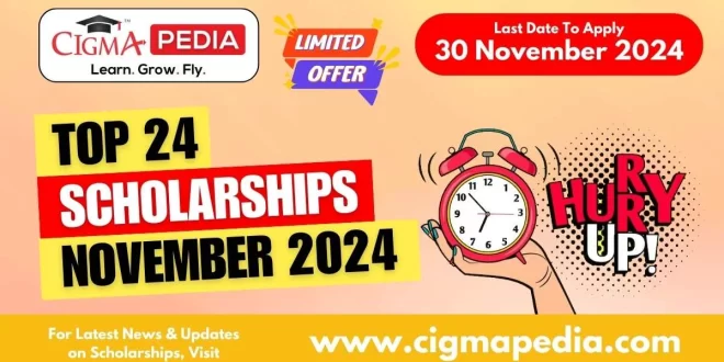 Scholarships for November 2024